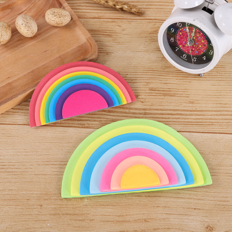 Rainbow notepad